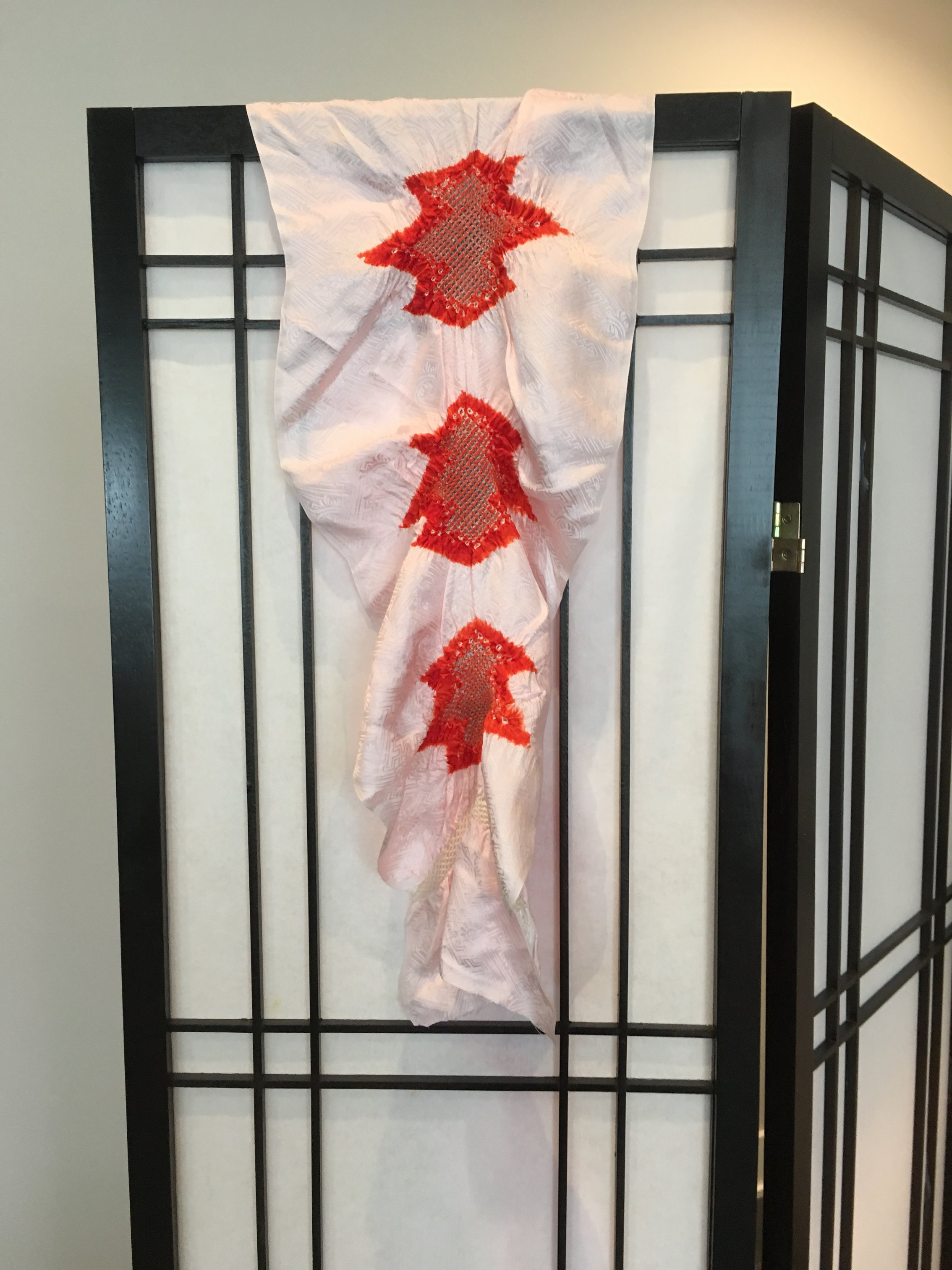 Silk Obiage (obi sash / obi scarf)