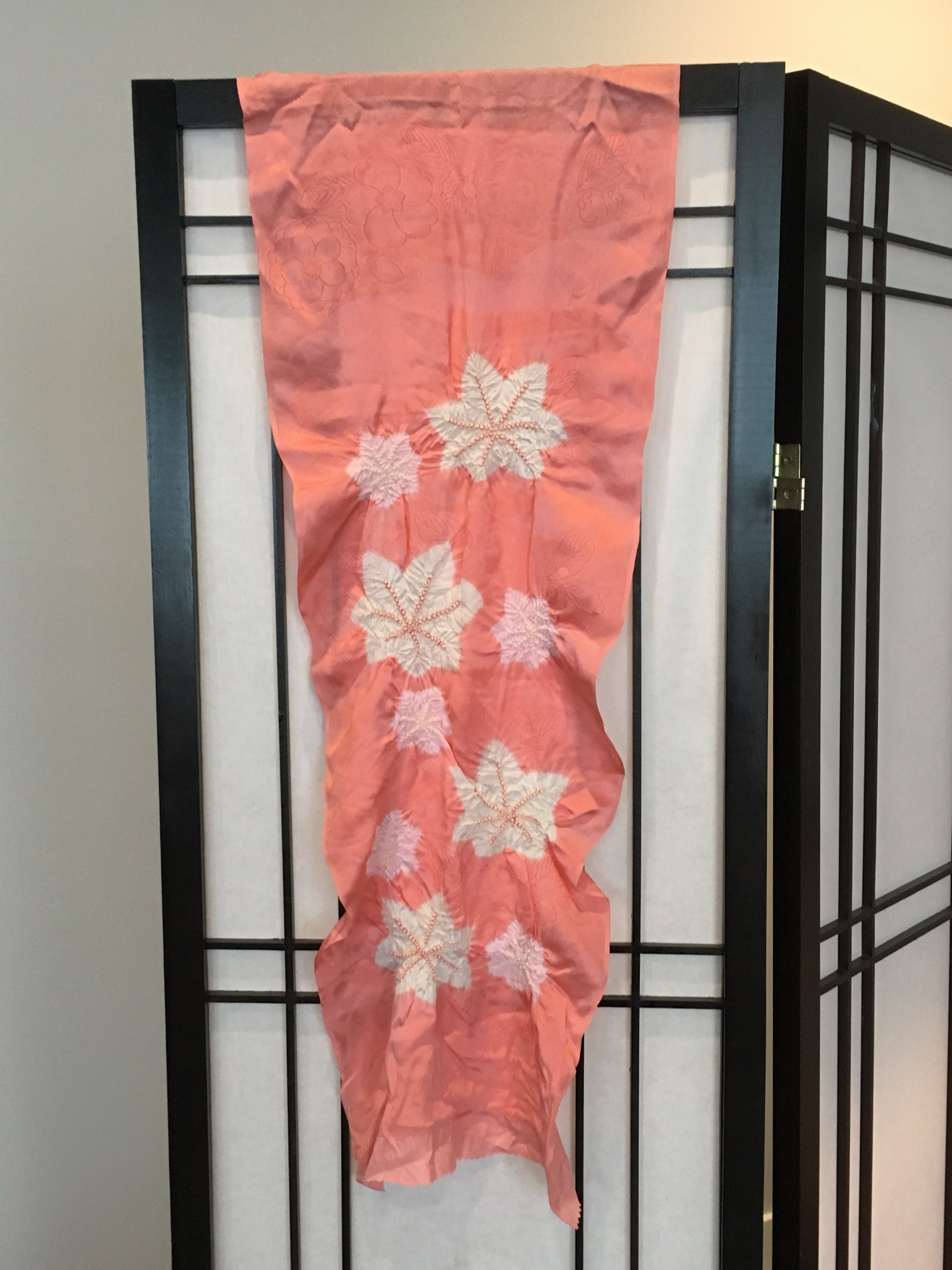 Silk Obiage (obi sash / obi scarf)