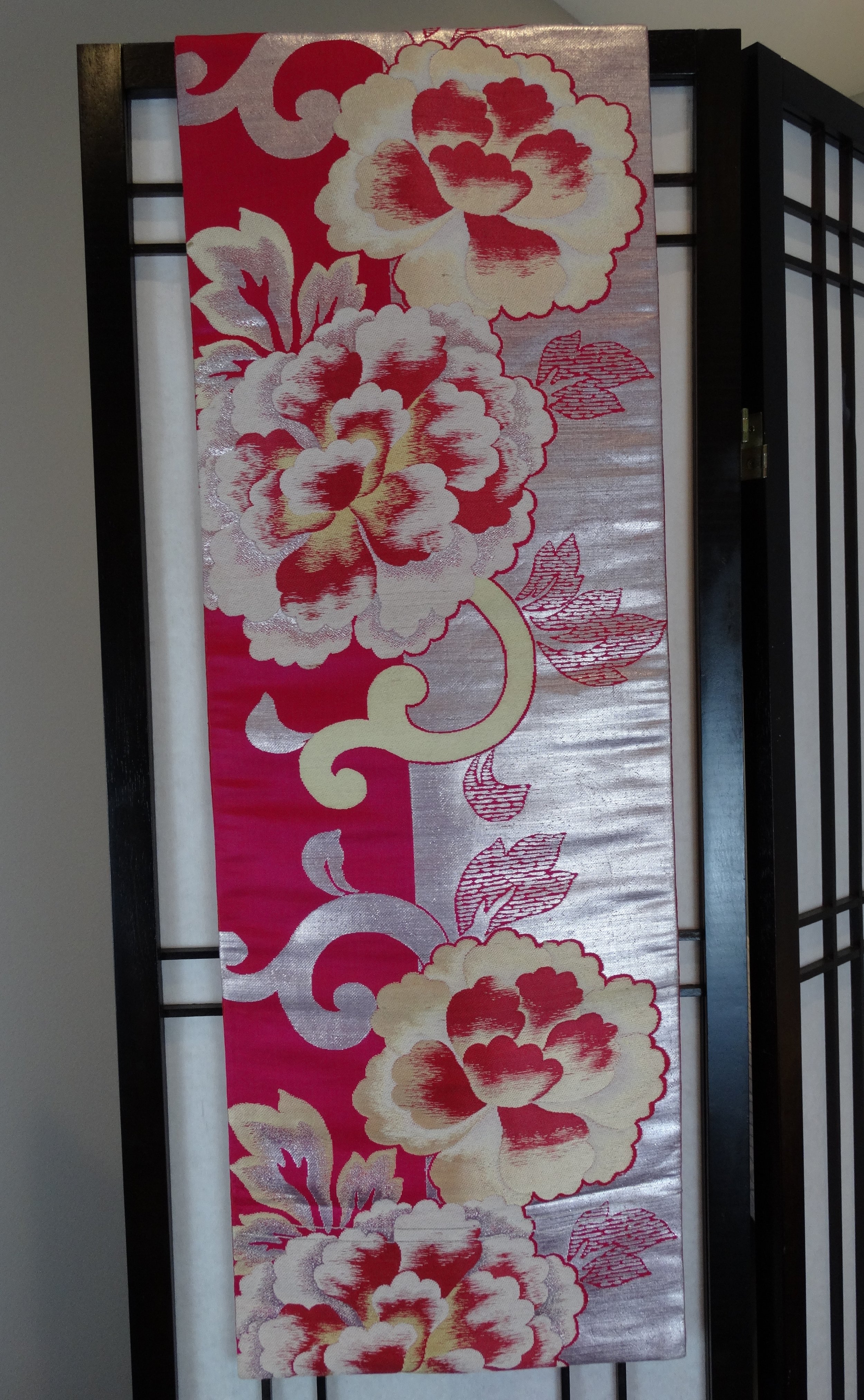 Vintage Nagoya Obi – Peony