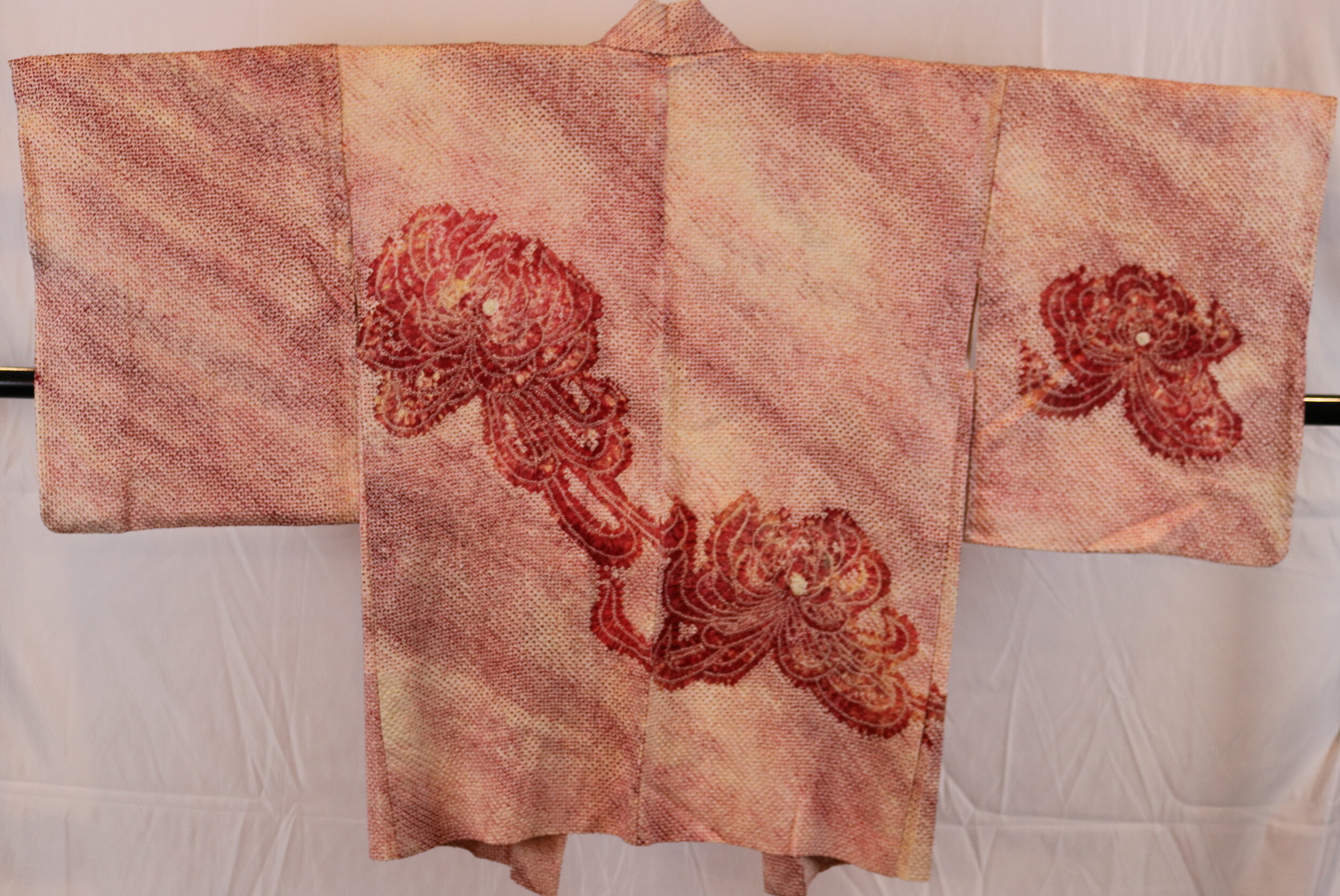 Haori – Shibori, Peonies (芍薬)