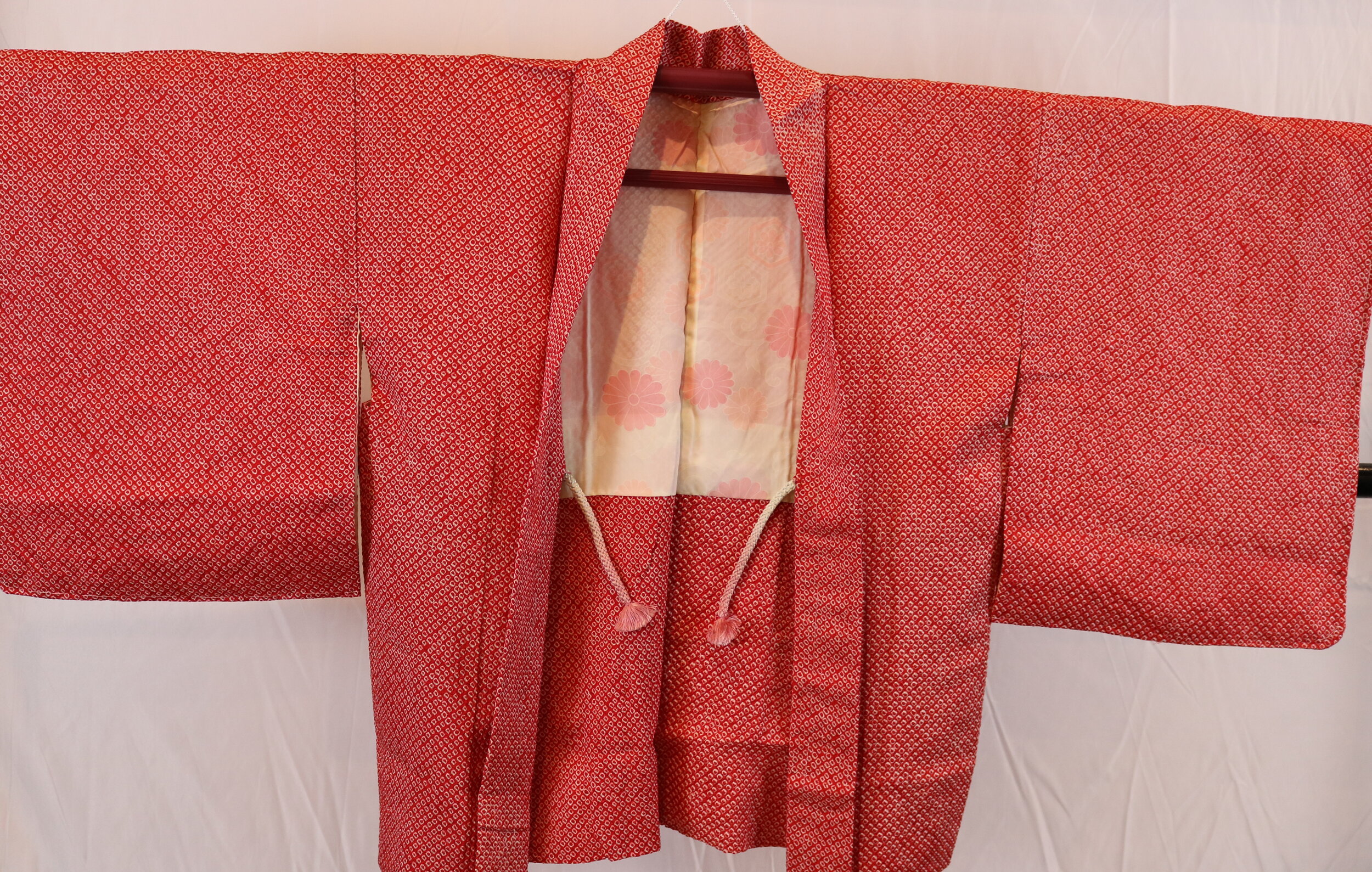 Haori – Shibori, 赤 (Red)