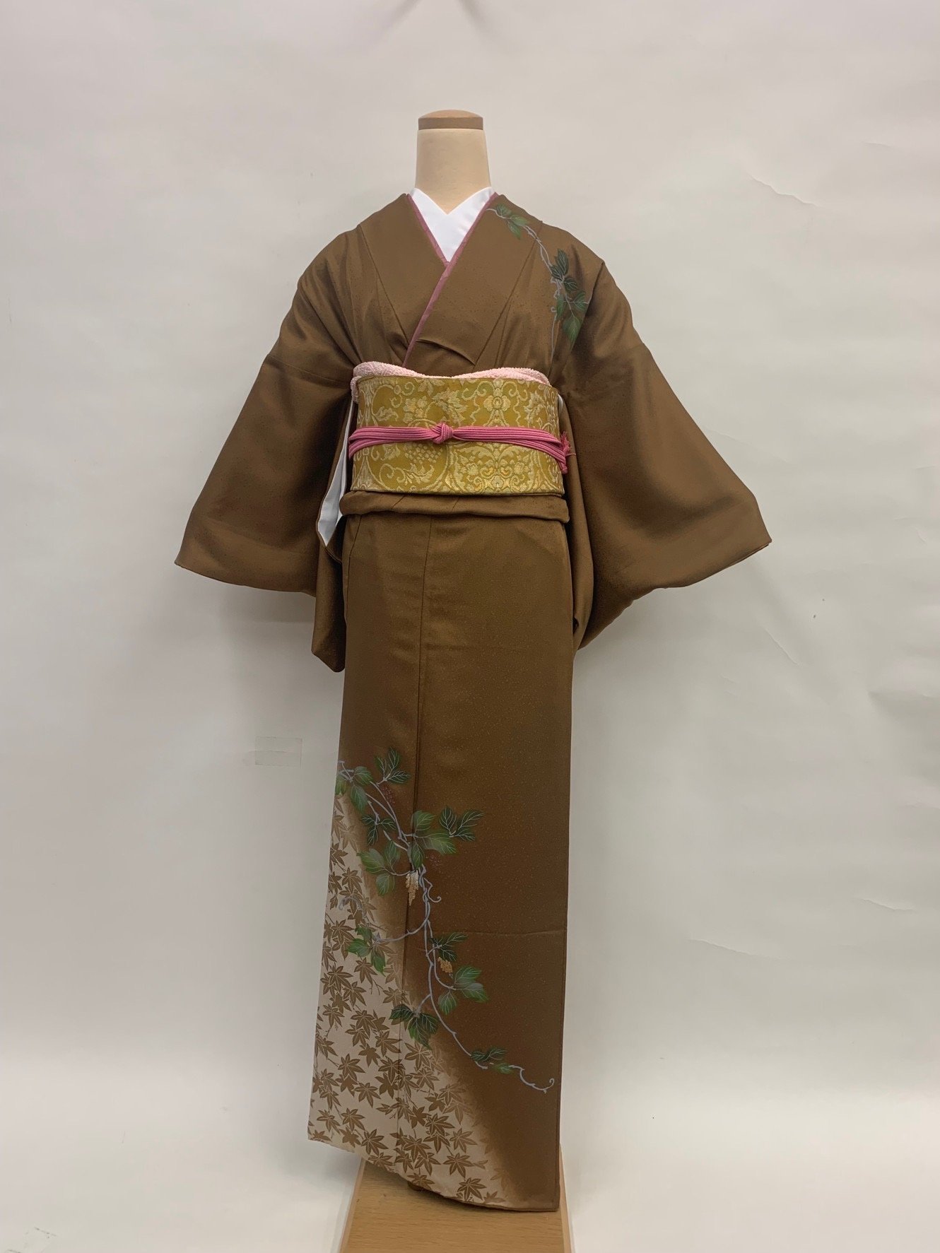 Vintage Houmongi Kimono and Nagoya Obi Set 031